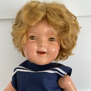 Antique Ideal Shirley Temple Doll 20” Composition